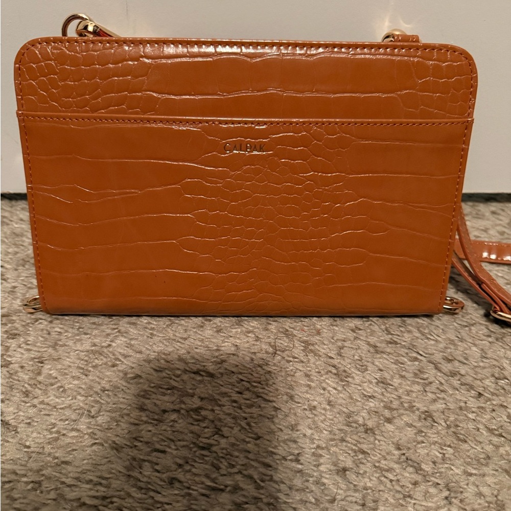 Calpak Brown Crossbody Bag